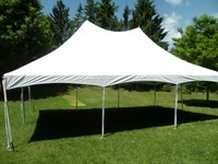 20' x 30' high peak frame tent